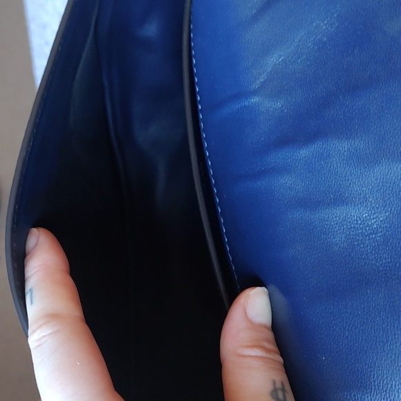 Tory Burch Leather Saddle Bag Camello - Picture 5 of 8